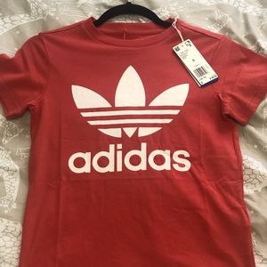 Trasca/white Adidas T-shirt